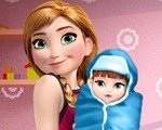 Anna and the Newborn Baby 